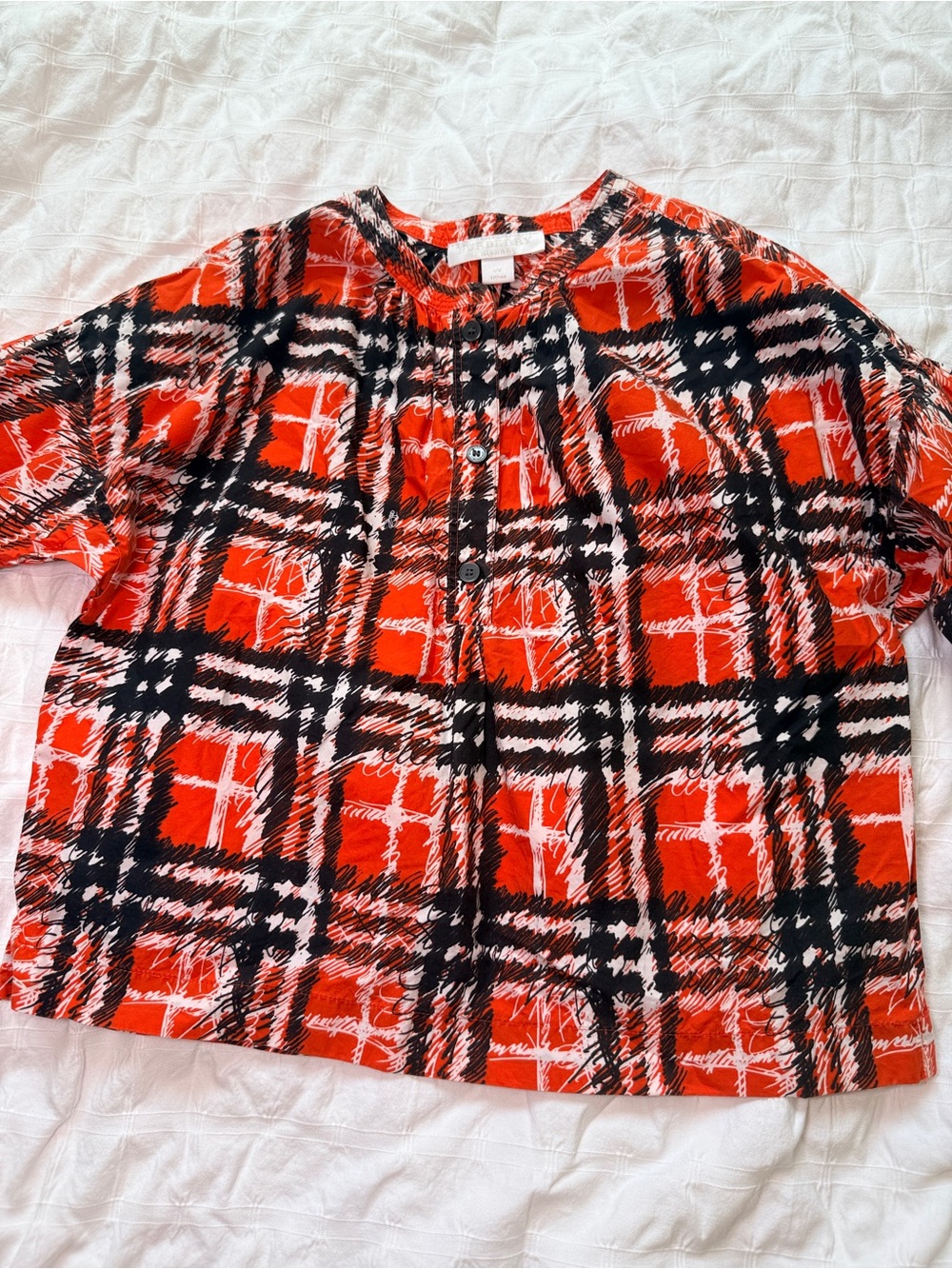 Burberry Kids Graphic Print Blouse 5Y